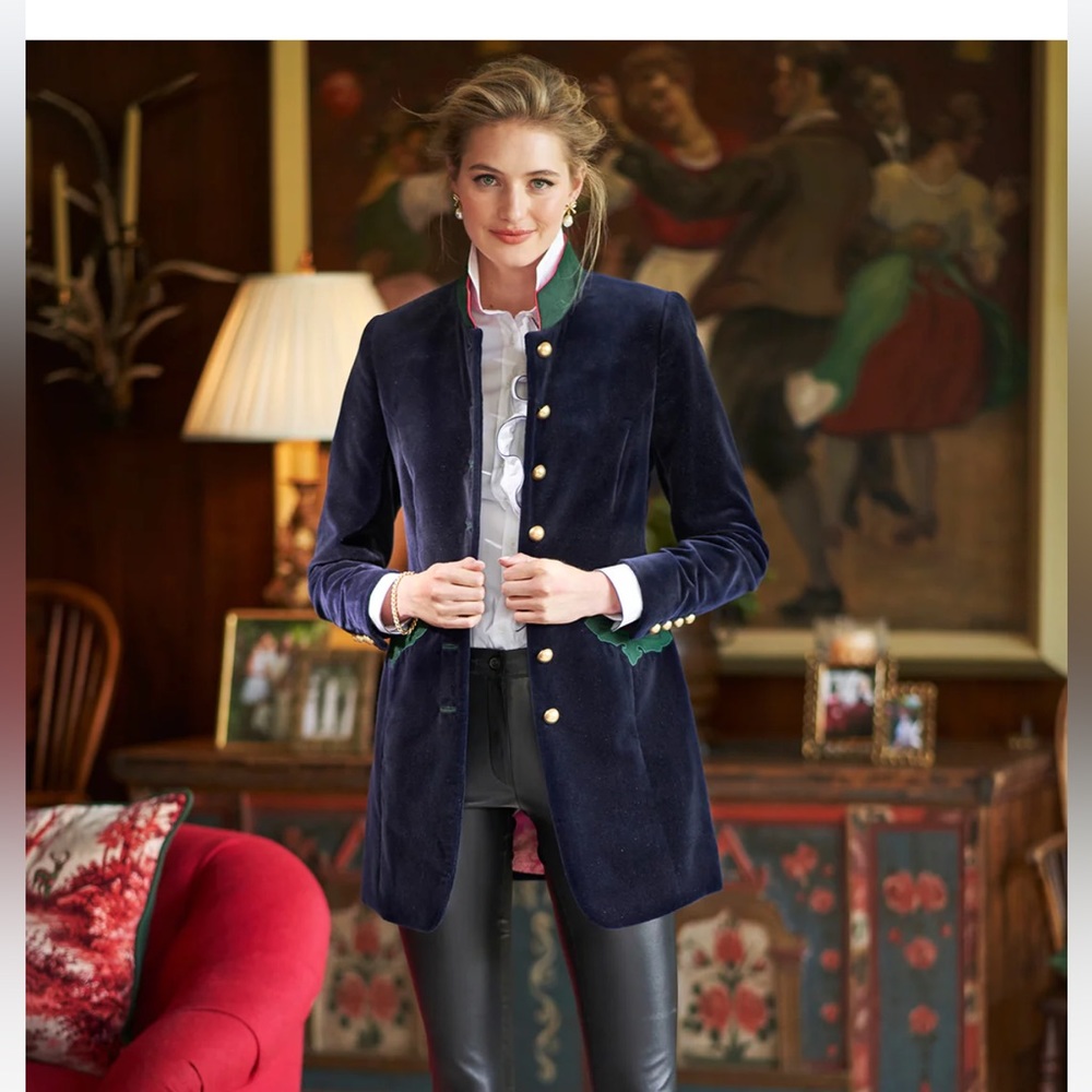 NWT Gorsuch Inga Velvet Jacket never worn! Incredible